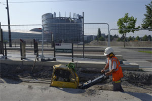 Sogeca Terrassement réseau chaleur Parlement européen