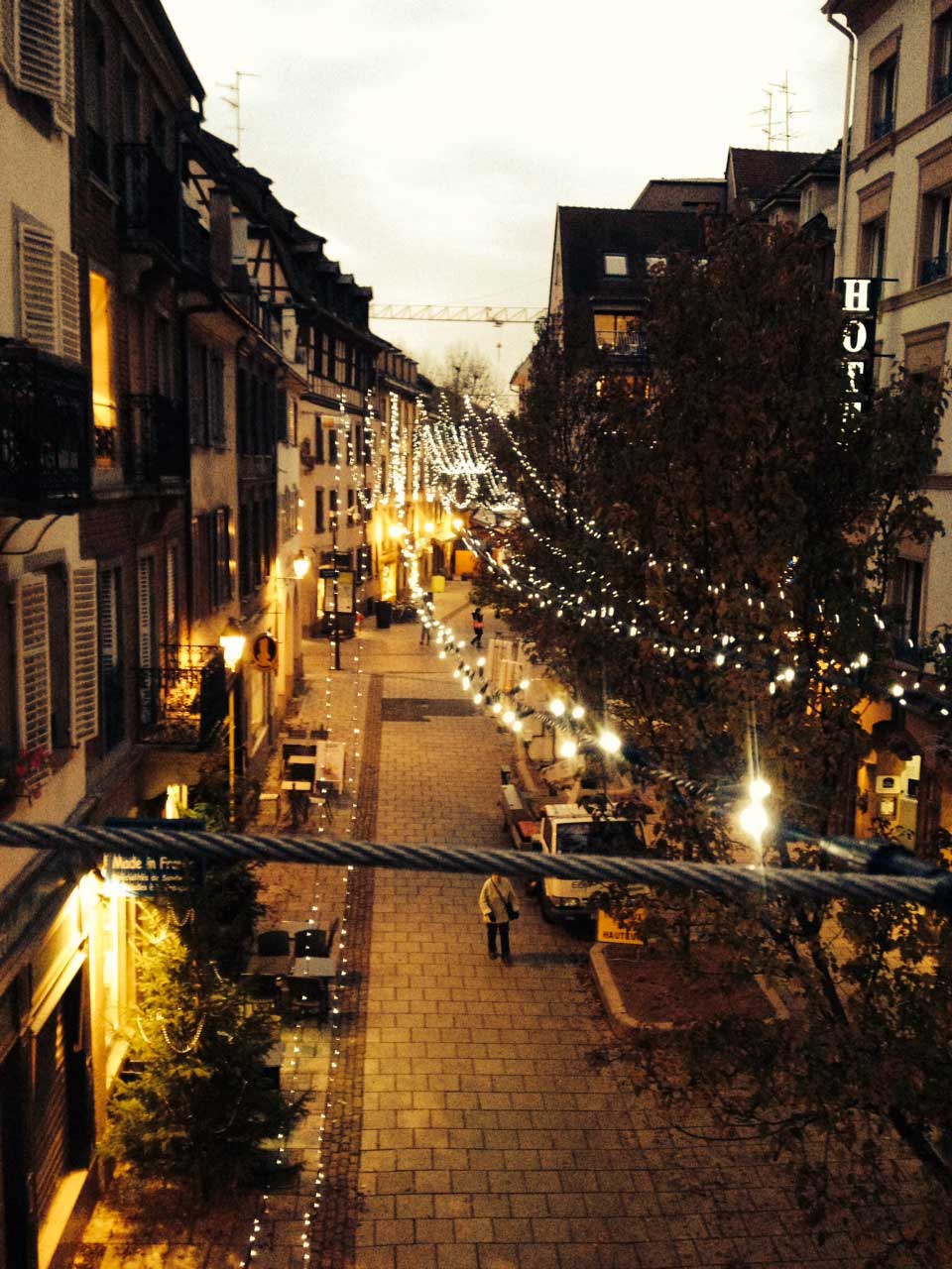 Sogeca illuminations Strasbourg guirlande